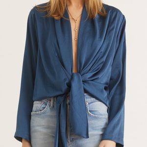 Clarissa Satin Top!